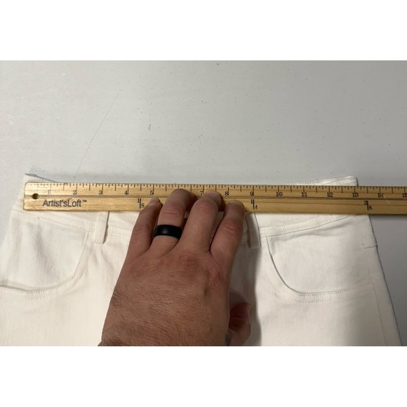 Sadie & Sage Stretch Denim Jeans XS (26) Crochet Full Bloom High Rise - Picture 7 of 11